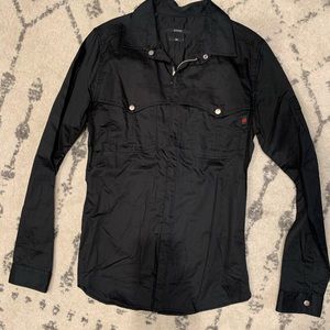 NWOT Gucci collared long sleeve shirt